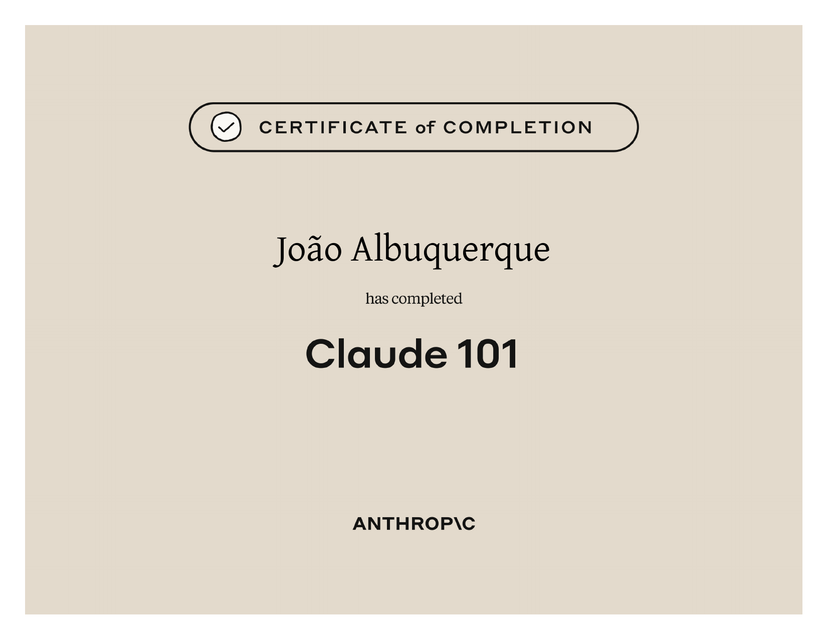 Claude 101