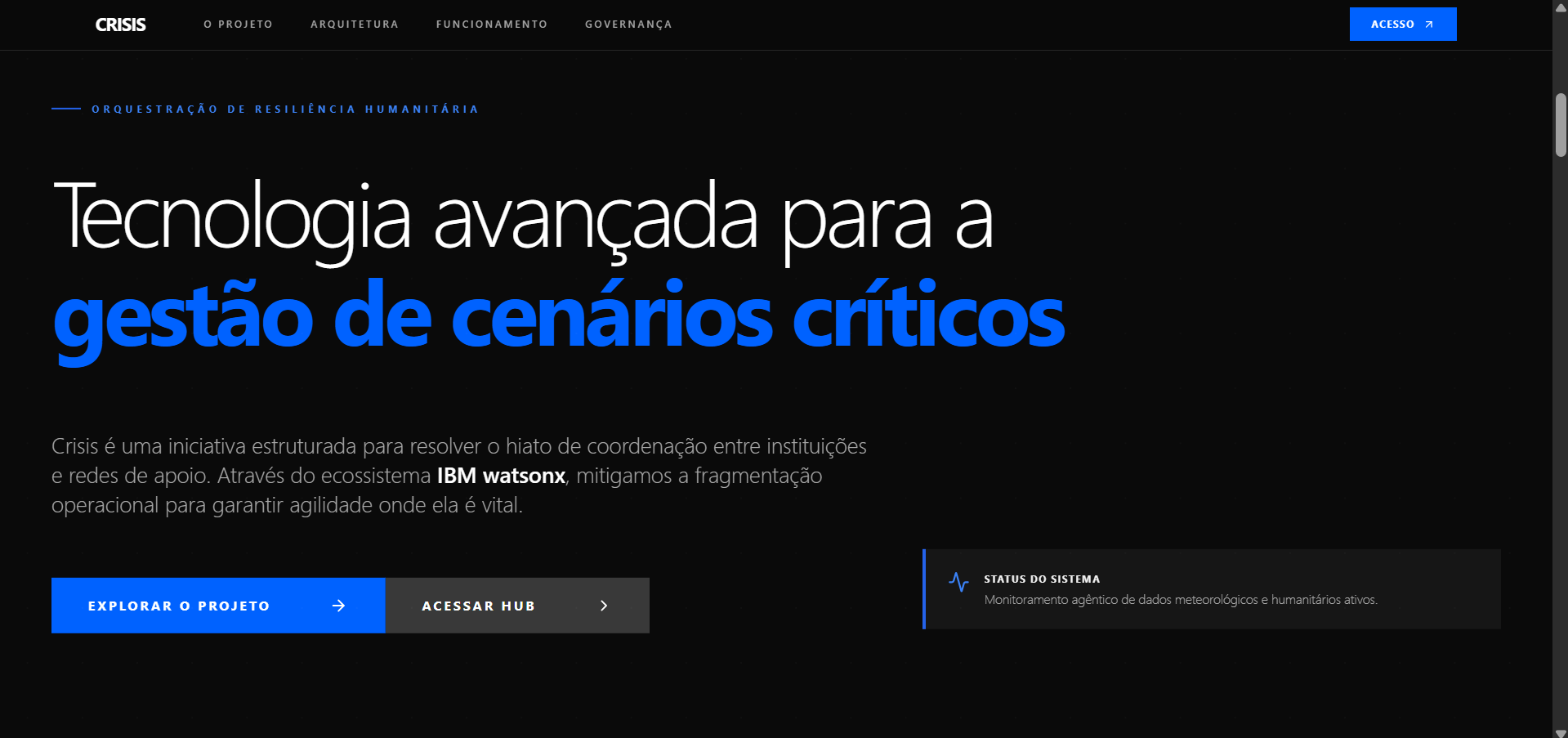 CRISIS Platform